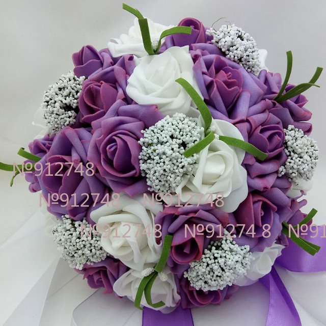 Romantic Colorful Handmade Bouquet - Image 9